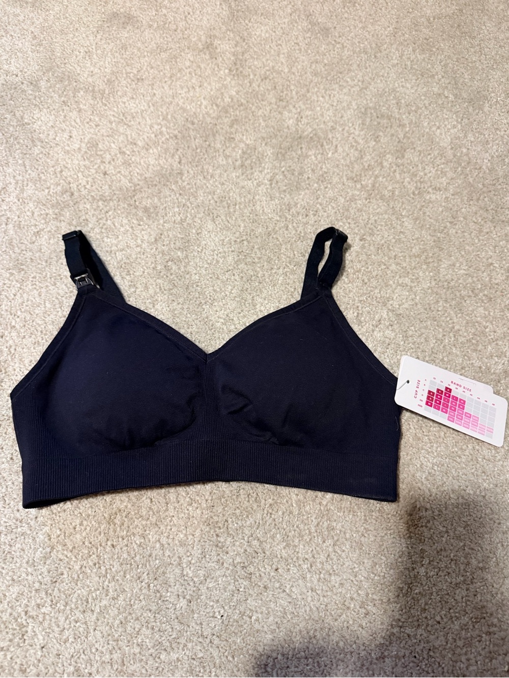 Isabel Maternity by Ingrid & Isabel Black Seamless Nursing Bra